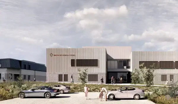 Perspective de la maison de santé d'Evreux