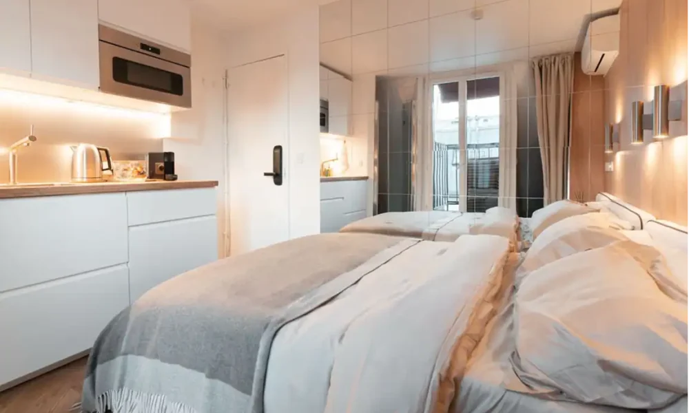 Vue d'un appartement ATOM