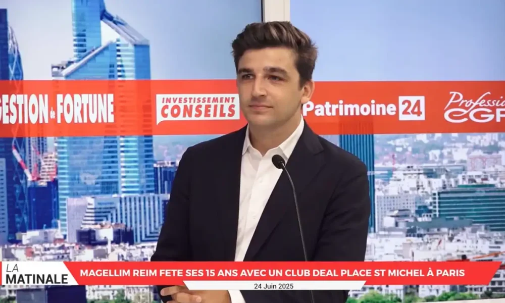 Benoit Faitot à La Matine de Patrimoine 24 pour présenter le club deal Saint Michel